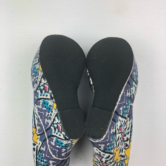 Steve Madden Pammy Tribal Multicolor Wedge 8.5M - Picture 7 of 8